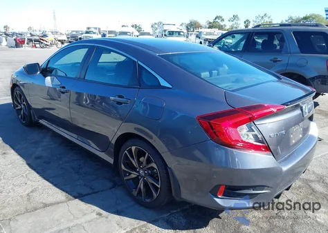 2020 Honda Civic Sport z USA, uszkodzony, nr VIN 2HGFC2F84LH576251